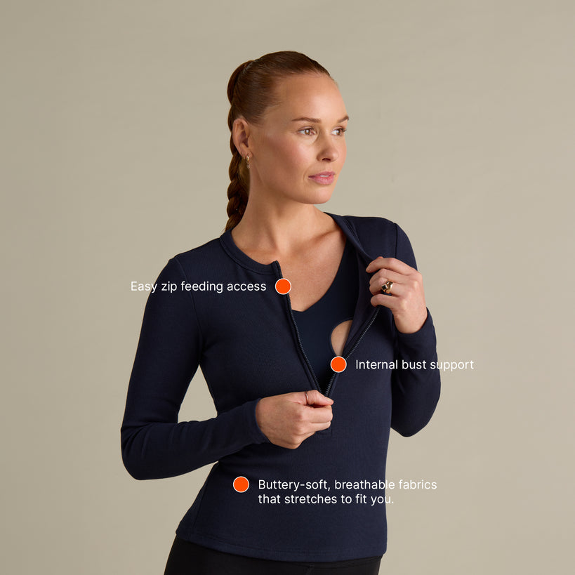 Quick Feed Top - Long Sleeve
